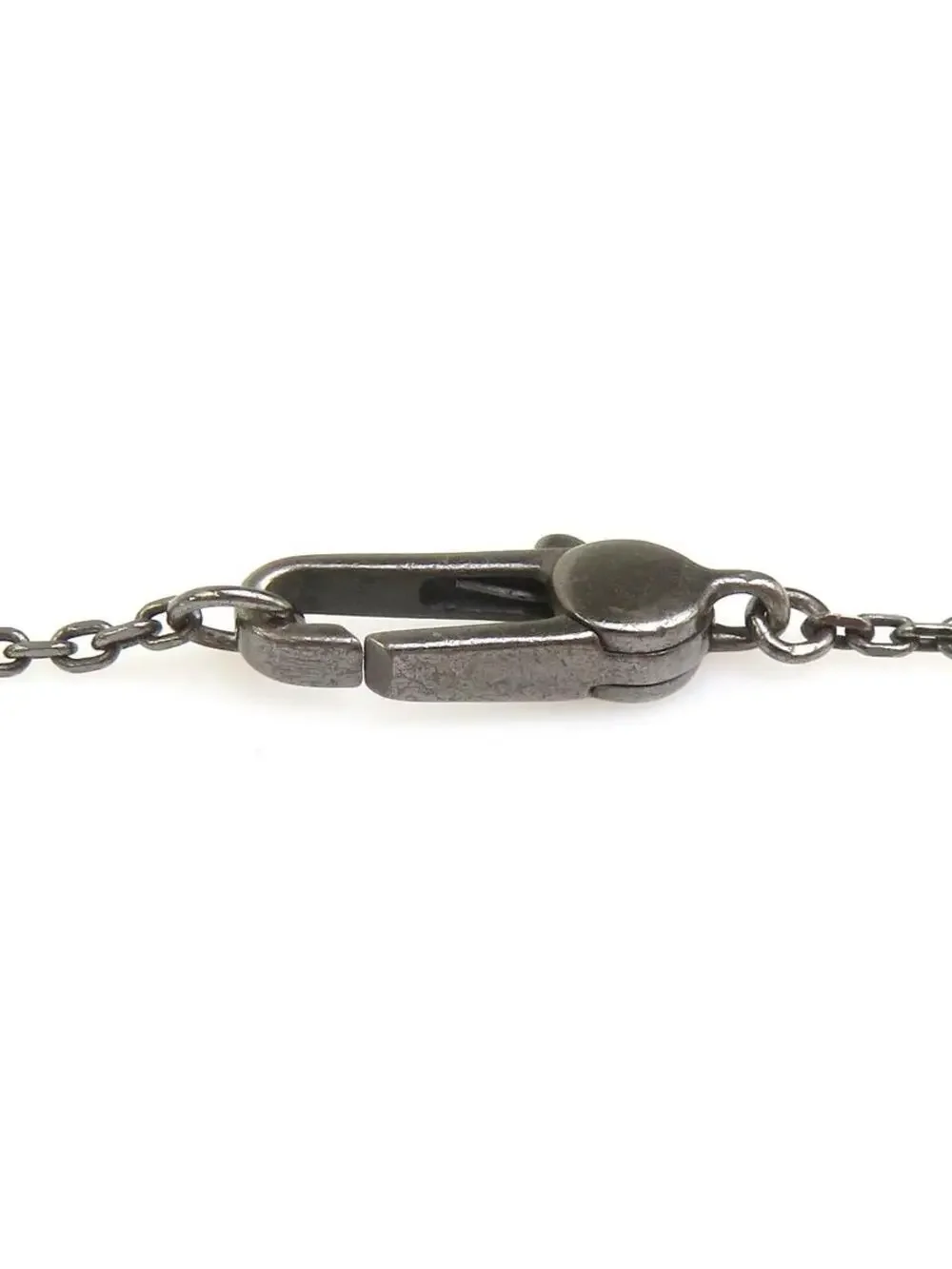 Auth Gucci Necklace Gunmetal Silver - #326253G13B